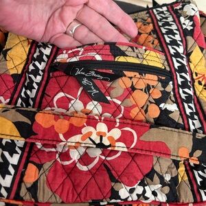 Vera Bradley Women's Quilted Backpack - Red, Orange, Brown, Bittersweet Hipster